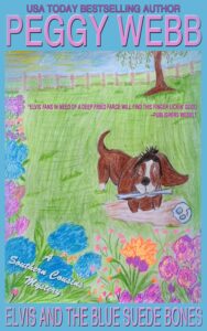 Elvis and the blue suede bones